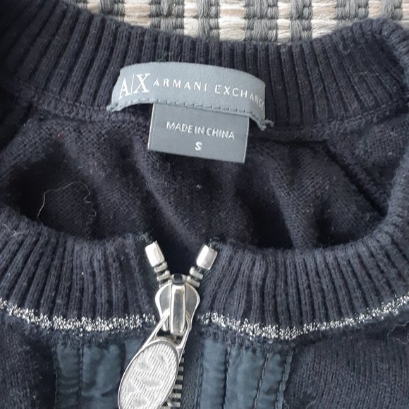 Armani Exchange Polo Half Zip - Picture 6 of 6